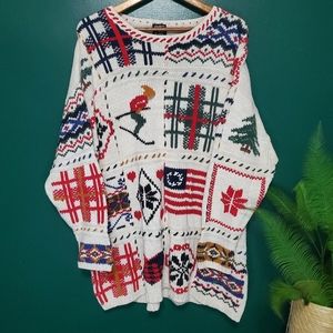 Vintage Jacque & Koko Ski Love American Sweater